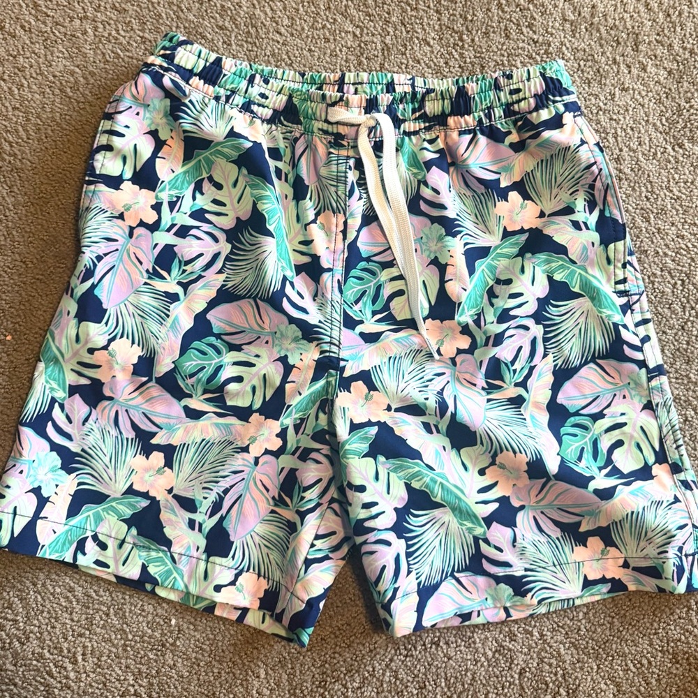 Chubbies Tropical Swim Trunks with mesh brief